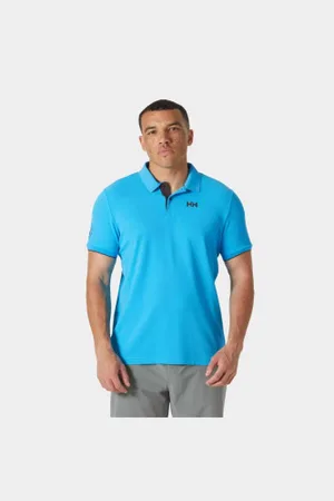Helly Hansen Para homem. 34367 Pólo azul-marinho (S), Casual, Poliamida, Manga curta, Sustentável