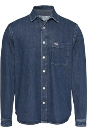 Tommy Hilfiger Para homem. DM0DM21859 Camisa normal (L), Casual, Algodão, Manga comprida