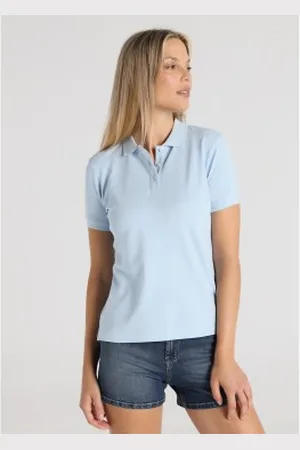 Lois Para mulher. 484282095 Polo clássico (XS), Casual, Algodão, Manga curta