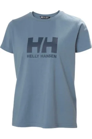 Helly Hansen Para mulher. 54593 T-shirt com logótipo 3.0 (S), Casual, Esportivo, Algodão, Multisport, Manga curta