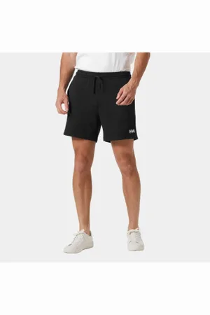 Helly Hansen Para homem. 54291 Calções Terry Loop pretos (S), Casual, Esportivo, Algodão, Multisport