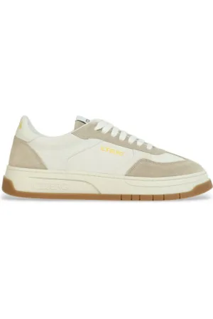 Iceberg Para homem. IU1724 Sapatilhas de couro 1724 Clock V2 branco (40), Plano, Cordão, Casual