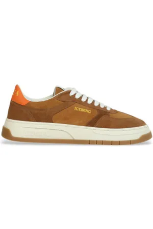 Iceberg Para homem. IU1724 Ténis 1724 Clock V2 castanho (40), Marrom, Plano, Cordão, Casual