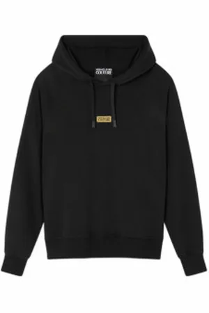 VERSACE Para homem. 78GAIT08-CF01T Sweatshirt com logótipo de metal (S), Casual, Algodão