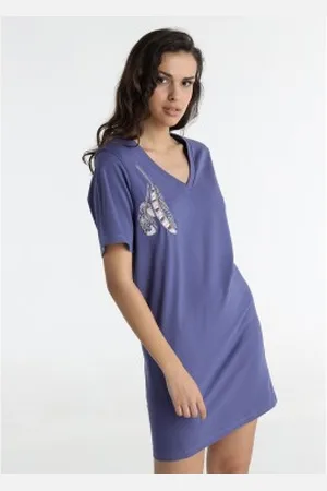Lois Para mulher. 448322693 Vestido curto (XS), Casual, Algodão, Manga curta