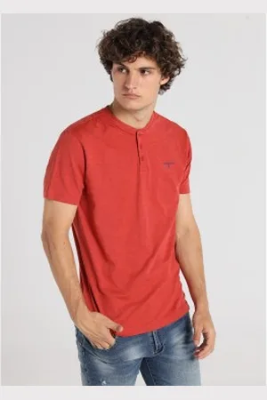 Lois Para homem. 158193074 T-shirt básica vermelha (XS), , Casual, Algodão, Manga curta