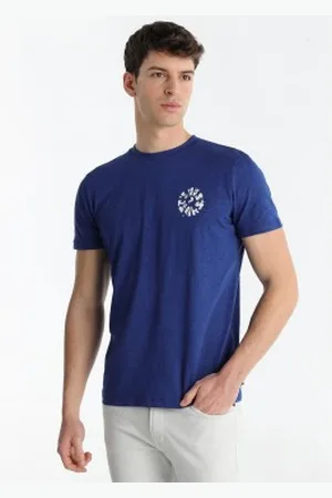 Lois Para homem. 158183071 T-shirt gráfica com costas azuis (S), , Casual, Algodão, Manga curta