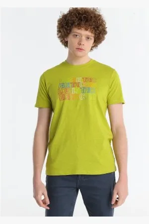 Lois Para homem. 158073031 T-shirt de manga curta branca e (XS), Casual, Algodão