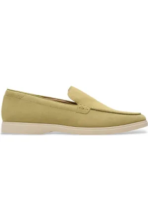 Clarks Para homem. 26180893 Mocassins Torford Easy em pele (40), Plano, Camurça, Nenhum, Casual