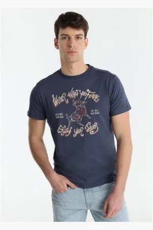 Lois Para homem. 158173070 T-shirt de manga curta (XS), Casual, Algodão