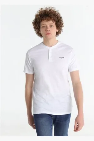 Lois Para homem. 158193074 T-shirt básica branca (XS), , Casual, Algodão, Manga curta
