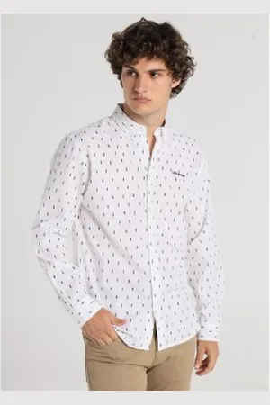 Lois Para homem. 145723083 Camisa com estampado mini (S), Casual, Algodão, Manga comprida