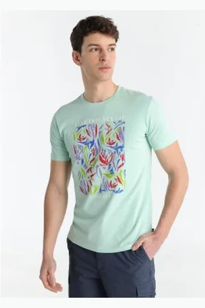 Lois Para homem. 155083033 T-shirt cénica (XL), Casual, Algodão, Manga curta