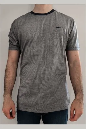 Lois Para homem. 158223082 T-shirt básica com textura de tecido (XS), Casual, Algodão, Manga curta