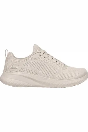 Skechers Para mulher. 117209 Bobs Squad Chaos treinadores nus (36), Tecido, Plano, 1 a 3cm, Cordão, Casual, Esportivo, Running, Multisport