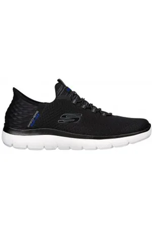 Skechers Para homem. 232457 Sapatos de correr: Cimeiras - de alta gama (41), Tecido, 3 a 5cm, Cordão, Casual