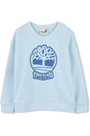 Timberland Para menino. T60444 Camisola felpuda francesa (4años= 102cm), Casual, Algodão, Sustentável, moda infantil