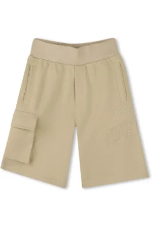 DKNY Unisex para criança. D62341 Calções de lã (4años= 102cm), Casual, Algodão, moda infantil