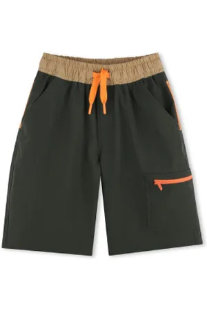 Timberland Para menino. T60454 Calções em tecido ripstop escuro (5años= 109cm), Casual, Poliamida, moda infantil