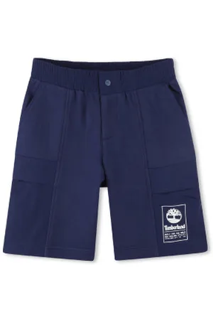 Timberland Para menino. T60462 Short French Terry (4años= 102cm), Casual, Algodão, Sustentável, moda infantil