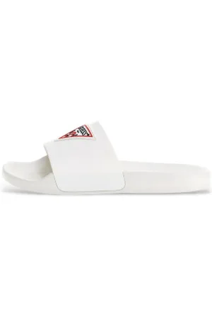 Guess Para homem. FMJTOTELL19 Chinelos brancos com logótipo (40), Plano, Nenhum, Casual, Beachwear