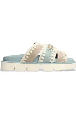 Mou Para mulher. MU.SW641003A Sandálias de juta multicoloridas (36), 3 a 5cm, Nenhum, Casual