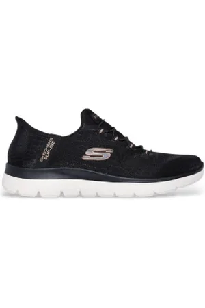 Skechers Para mulher. 150128 Sapatilhas de treino Classy preto (36), Casual, Esportivo, Running, Multisport