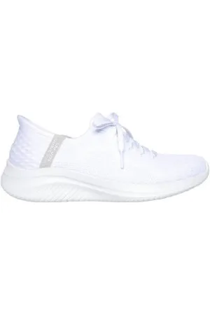 Skechers Para mulher. 149710 Chinelos Ultra Flex 3.0 Slip-ins (36), Tecido, 3 a 5cm, Cordão, Casual, Esportivo