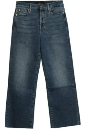 7 for all Mankind Para mulher. 7U601330CR5 Calças de ganga Alexa blue (24), , Casual, Algodão, Denim