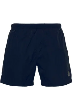C.P. Company Para homem. 18CMBW005A006369G Fato de banho azul-marinho liso (44), Beachwear, Poliamida