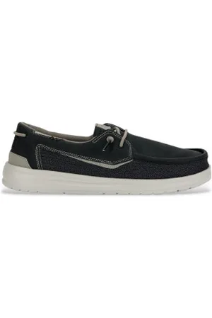 Hey dude Para homem. HD43154 Sapatos de barco Welsh Grip Mesh (40), Tecido, Plano, Cordão, Casual
