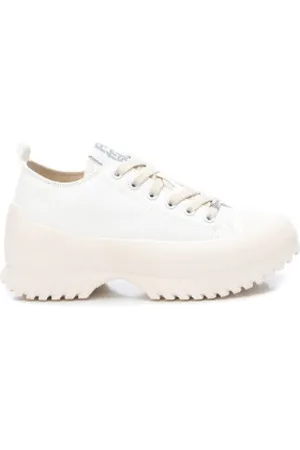 Refresh Para mulher. 17080203-BLANCO Formadores 170802 (37), Tecido, 3 a 5cm, Cordão, Casual