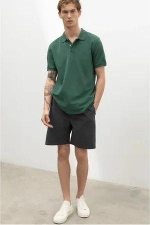 ECOALF Para homem. GAPOTEDRE0820MS23-114 Tedalf Camisa pólo verde regular (S), Casual, Manga curta, Algodão orgânico, Sustentável, Algodão R