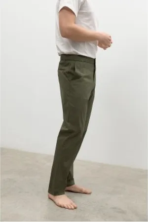 ECOALF Para homem. GAPAPOMAP0048MS23-128 Calças Poma verdes (S), Casual, Polister Reciclado, Sustentável
