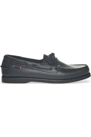 SEBAGO Para homem. 7000H00 Mocassins de couro Portland preto (41), Plano, Cordão, Casual