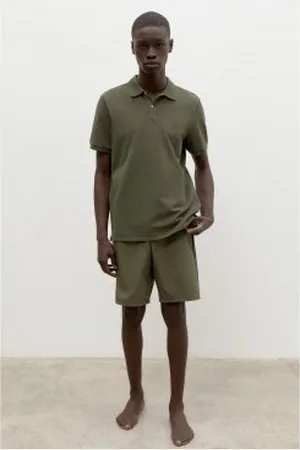 ECOALF Para homem. GAPOTEDRE0820MS23-128 Tedalf Camisa pólo verde regular (S), Casual, Manga curta, Algodão orgânico, Sustentável, Algodão R