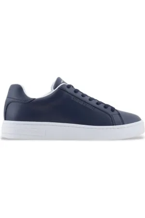 Armani Exchange Para homem. XM000141AF11912UB100 Sapatilhas da Marinha (42), Plano, Cordão, Casual, Marinho