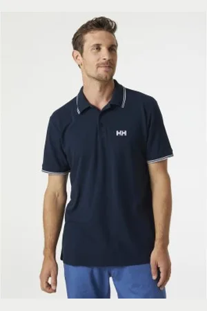 Helly Hansen Para homem. 34297 Marinha Polo Genova (M), , Casual, Esportivo, Algodão, Multisport, Manga curta