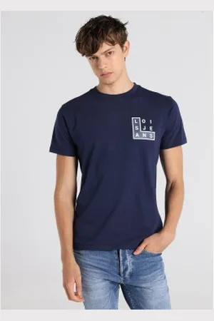 Lois Para homem. 158153062 T-shirt com sopa de letras (S), Casual, Algodão, Manga curta