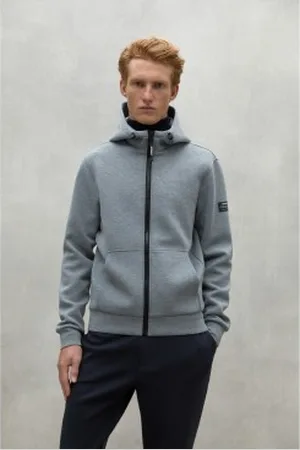 ECOALF Para homem. MCMGASTAGADI0336W24-302 Sweatshirt Agadir cinzenta (M), Casual, , Manga comprida, Polister Reciclado, Sustentável