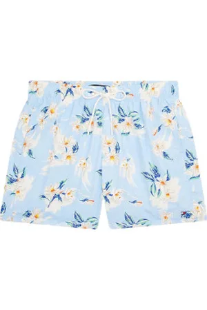 Tommy Hilfiger Para homem. UM0UM03491 Calções de banho de comprimento médio com estampado (L), Beachwear, Náilon