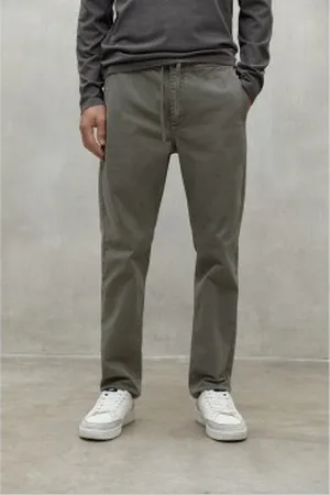 ECOALF Para homem. MCMGAPAETHIW7550W24-128 Calças verdes Ethica (L), Casual, Algodão orgânico, Sustentável