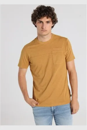 Lois Para homem. 158053029 T-shirt de manga curta (XS), Marrom, Casual, Algodão