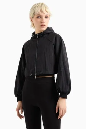 Armani Exchange Para mulher. XW000488AF12808UC001 Casaco Blouson (L), Casual, Esportivo, Multisport, Poliamida