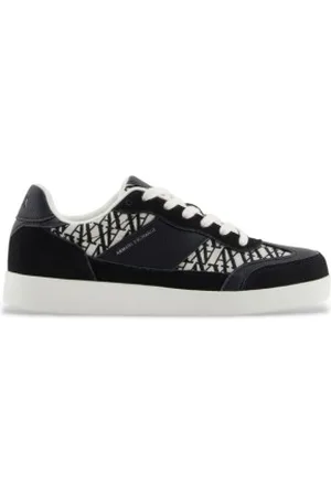Armani Exchange Para mulher. XDX183XV933N814 Sapatilhas com logótipo (37), Plano, Cordão, Casual