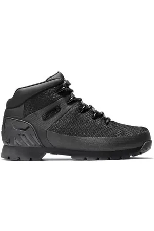 Timberland Para homem. TB0A1QHR0151 Botas de couro Euro Sprint Preto (41.5), Plano, Cordão, Esportivo, Outdoor, Sustentável