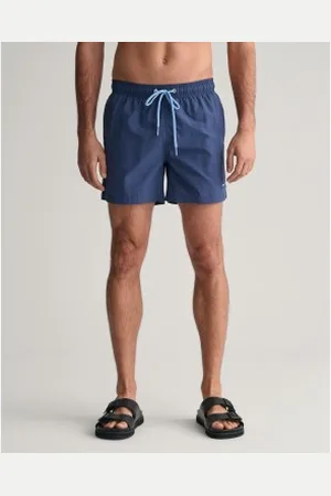 GANT Para homem. 920006000 Calções de banho azuis (L), , Beachwear, Poliamida, Sustentável