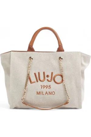 Liu Jo Para mulher. AA5004-T3136 Saco de compras bege (OSFA), Tecido, Casual