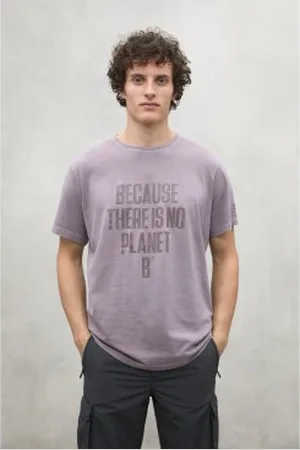 ECOALF Para homem. MCMGATSMIN000803S25-519 T-shirt menta (XXL), Casual, Manga curta, Algodão orgânico, Sustentável