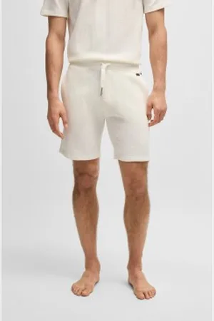 HUGO BOSS Para homem. 50540581 Calções Estrutura branca (S), , Casual, Algodão